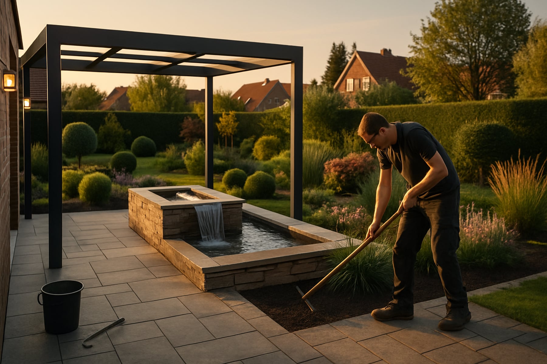 Garten-Projekt Eutin – fertige Anlage